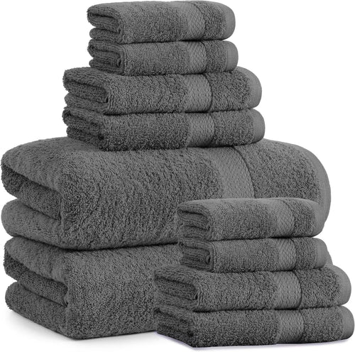 6 Piece 800GSM Towel Bale- 100% Cotton Towelsworld